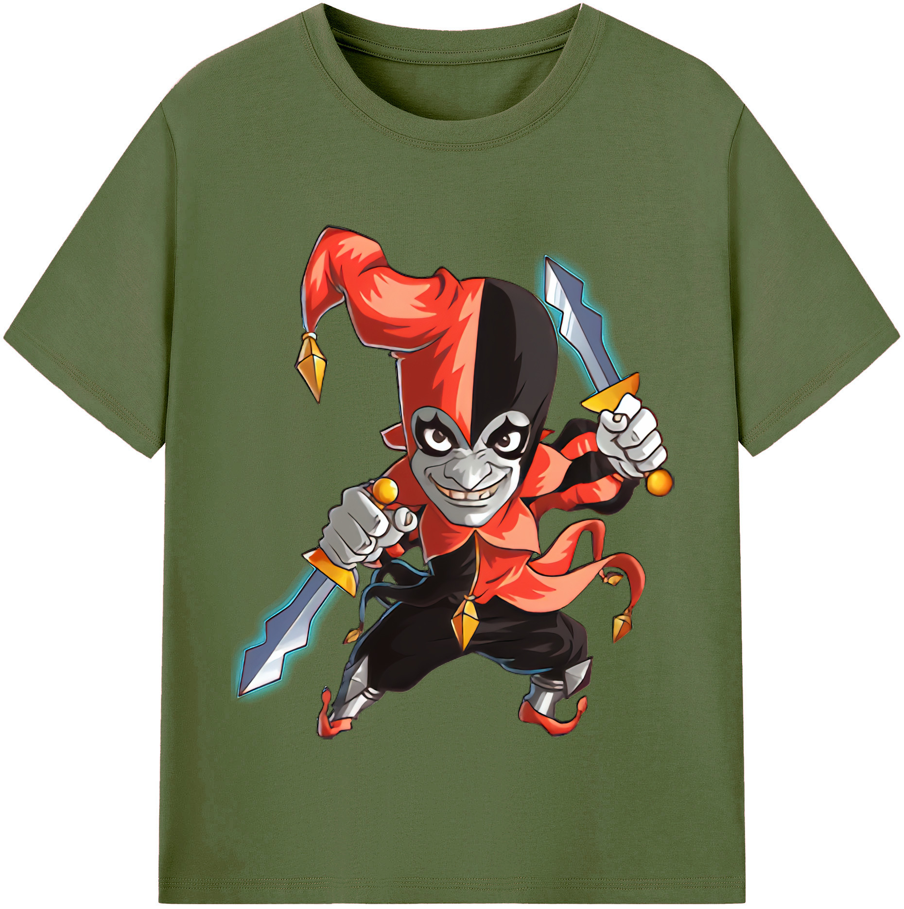 リーグ・オブ・レジェンド League of Legends LOL 綿100％半袖Tシャツ（フロントプリント）
